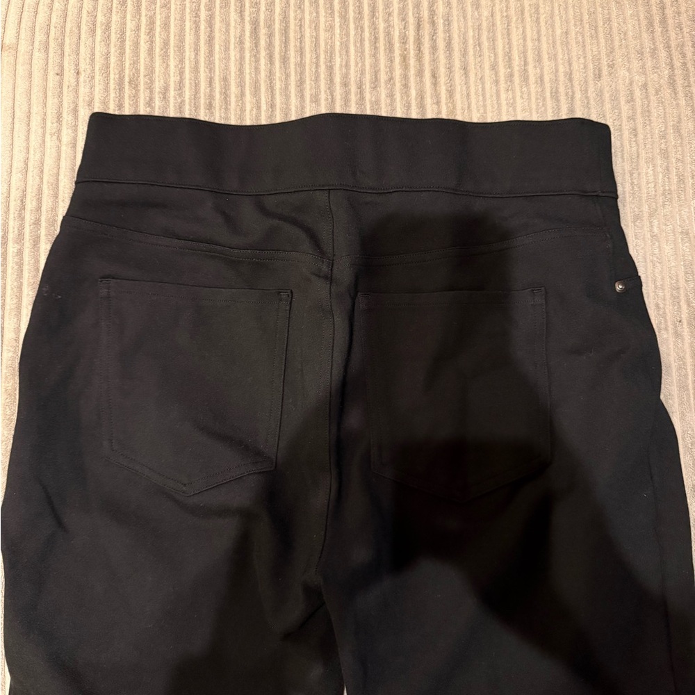 Women’s Spanx Black Stretch Back-Pocket Jeggings Size L